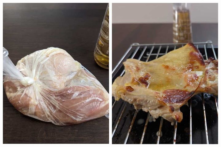 ダイソー 白トリュフ香る白だし醤油 使用例