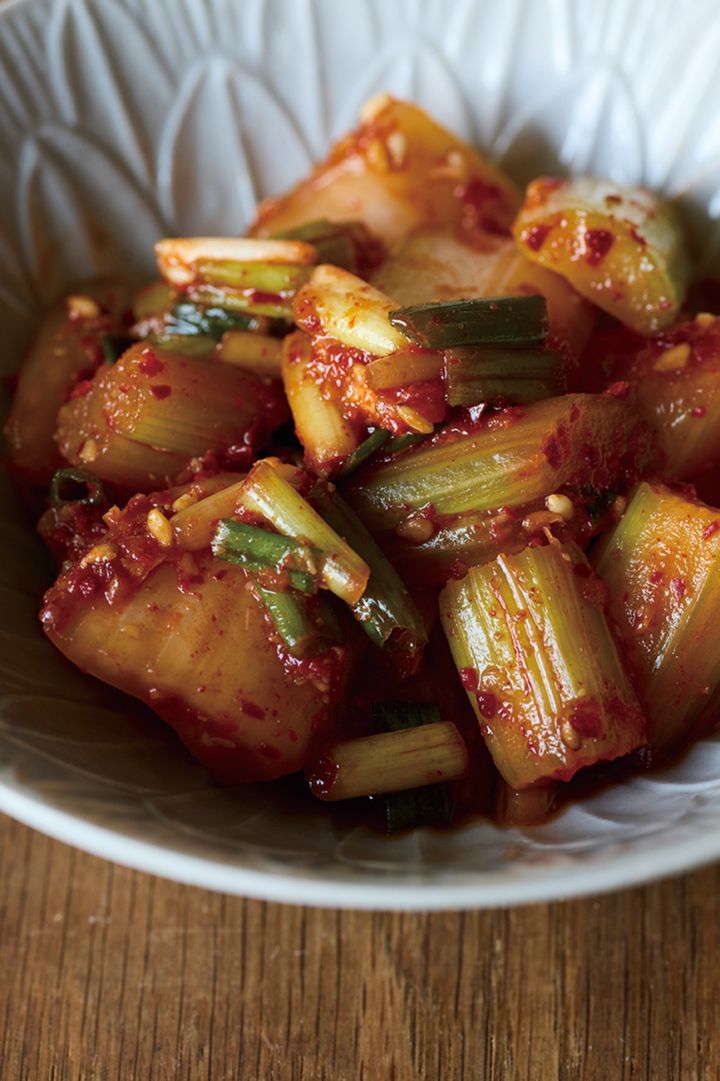 副菜 セロリのカクテキ