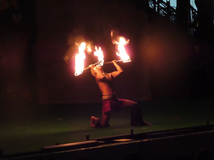 テクニックが光るソロ演技（アフィ諒汰さん）