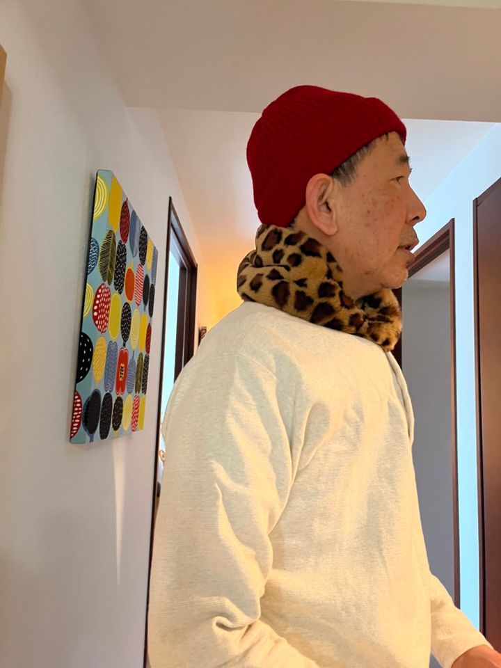 加藤さんのご主人のカラーコーデ