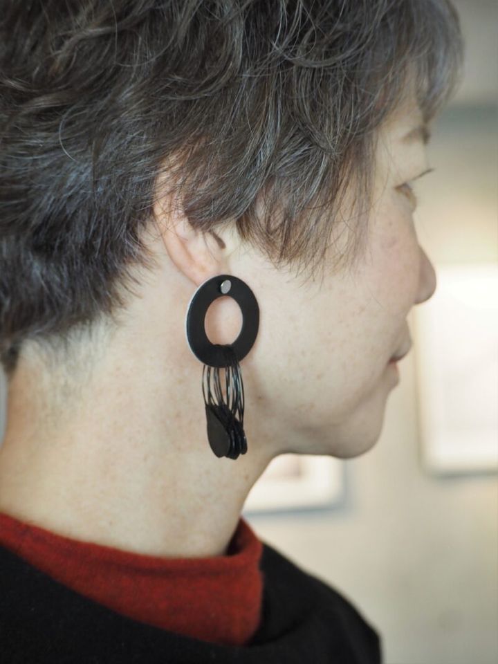 藤田圭子さんのピアス