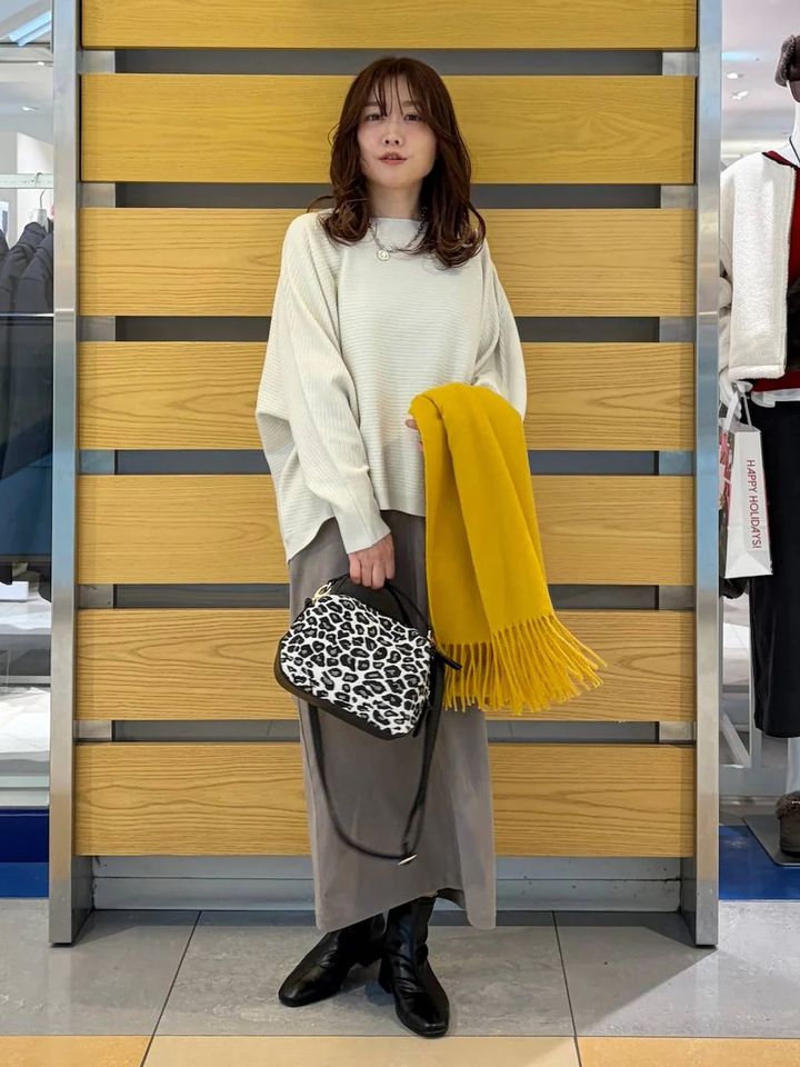 ドルマンスリーブで気になるラインをカバー