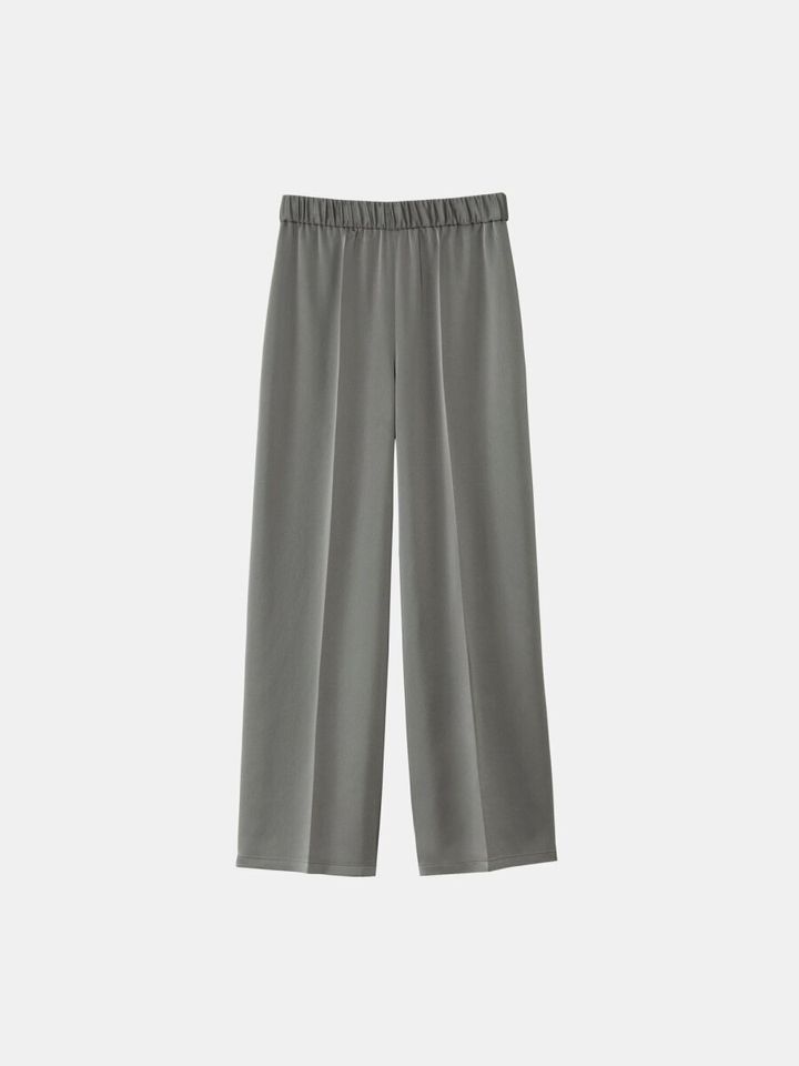 2026plstレディース新作サテンイージーパンツ