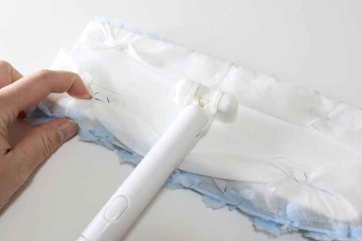 ふわふわフローリング用シート（青、10枚） 各社共通サイズ