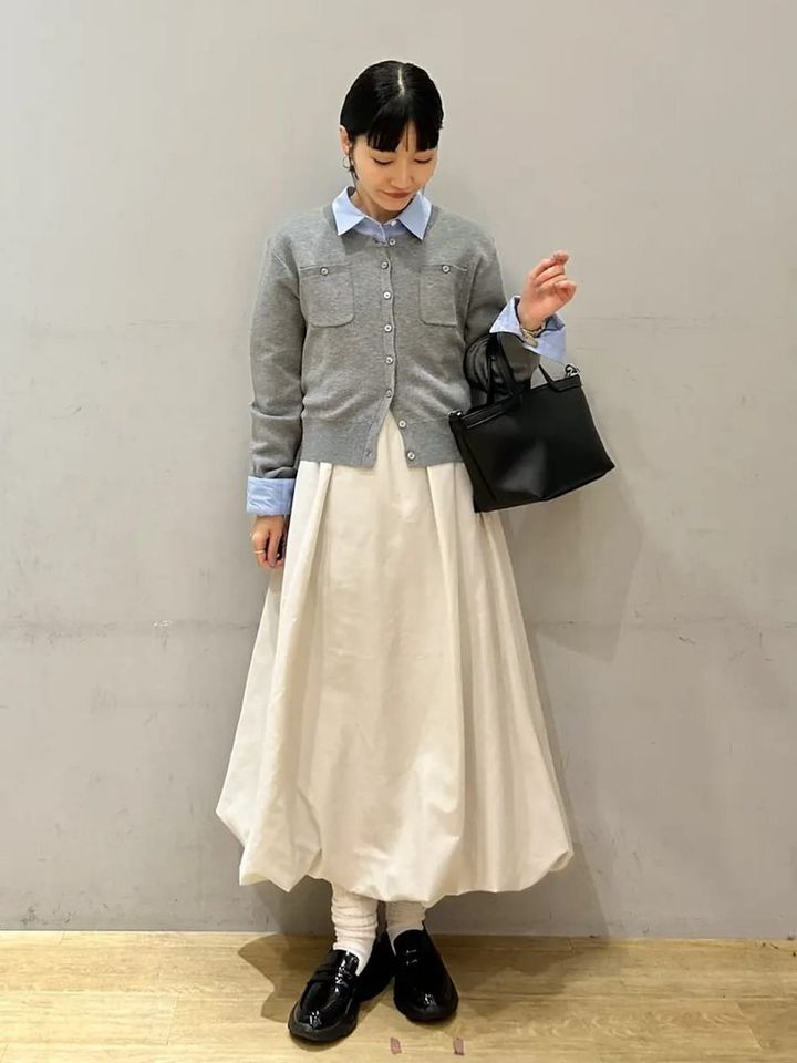 ストライプシャツコーデ5