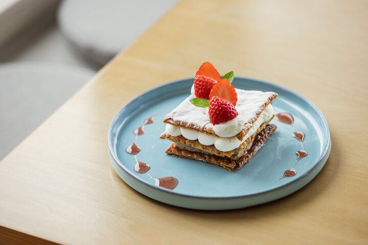 山形の老舗が新提案♪ できたてメニューをカフェで体験する「きねや菓寮」