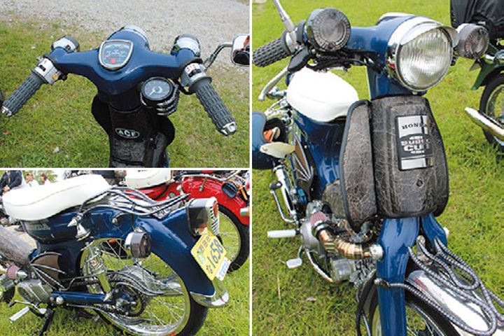 ライダースカフェ「はらっぱ」主催！カブが9割超えの熱い集い