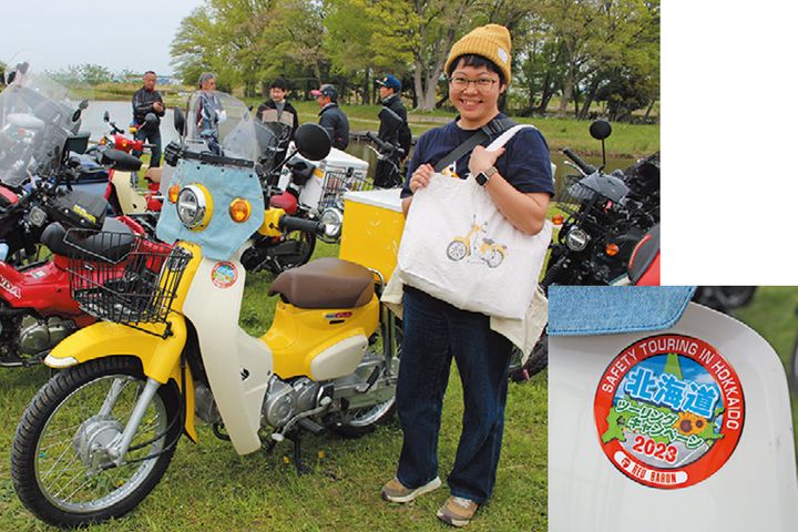 ライダースカフェ「はらっぱ」主催！カブが9割超えの熱い集い