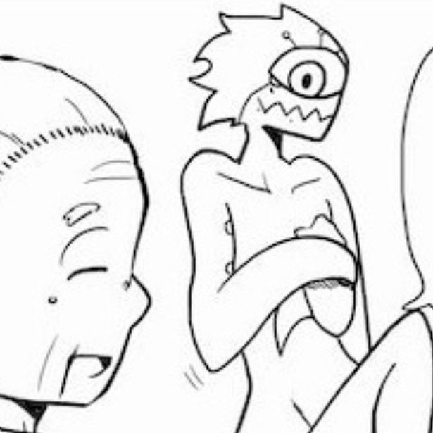 田舎のおばあさんの家に居候するエイリアン 画像提供：村松イオリ(@IORI_bluebird)