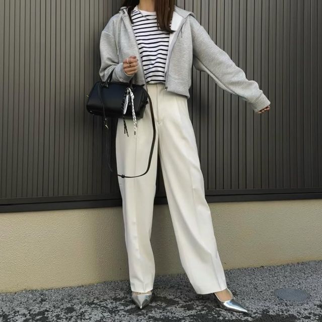 GU「ダブルフェイスフルジップパーカ」