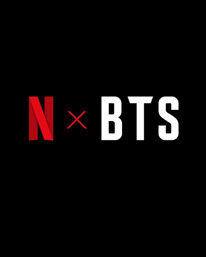BTS×Netflixロゴアート width=