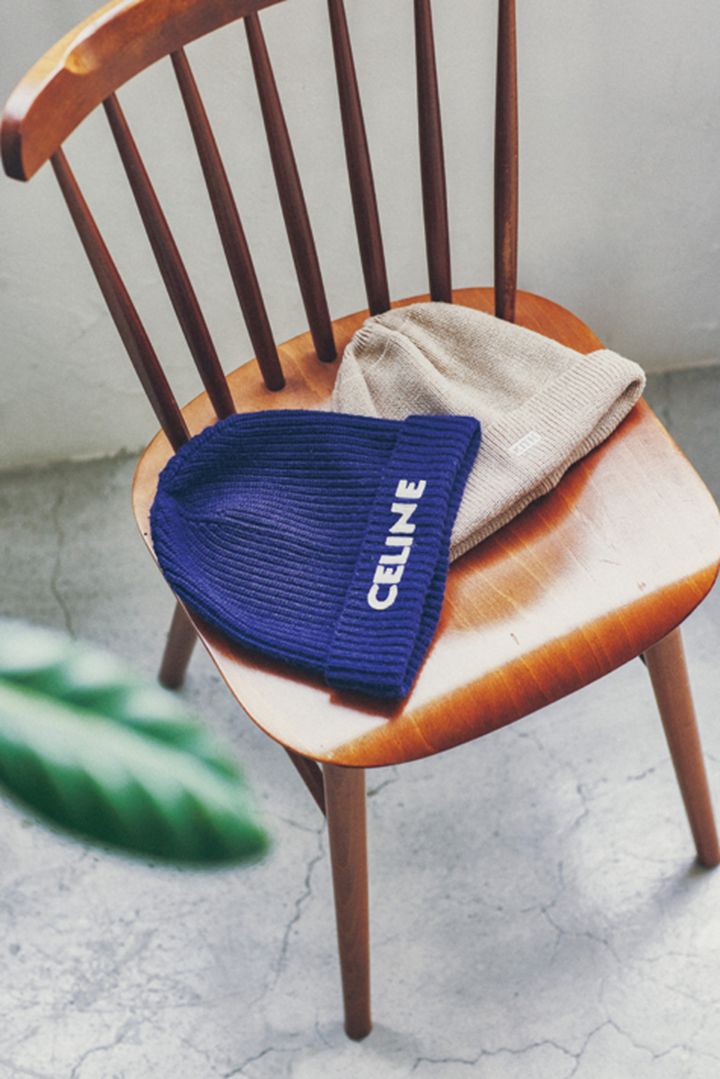 カジュアルに欠かせないニット帽をスタンバイ