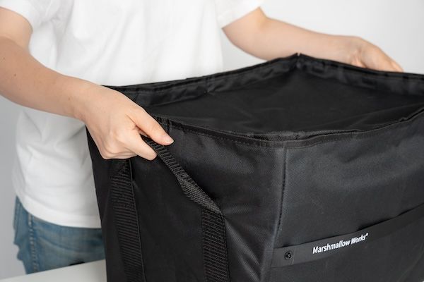 持ち運びに特化した保冷バッグ「Skip’n Skip」が登場。袋詰め待ちのストレスを解消！