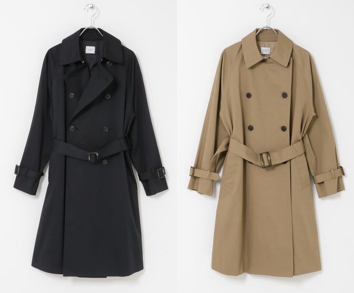 画像: URBAN RESEARCH DOORS 撥水トレンチコート（ダークネイビー/ベージュ）各¥22,000（ともにアーバンリサーチ ドアーズ）※2月下旬発売予定