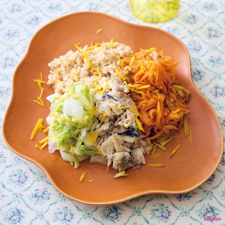 【長谷川あかりさんの美肌ワンプレートごはん】良質な油＆抗酸化成分を摂れる！乾燥対策にもおすすめの美容プレート