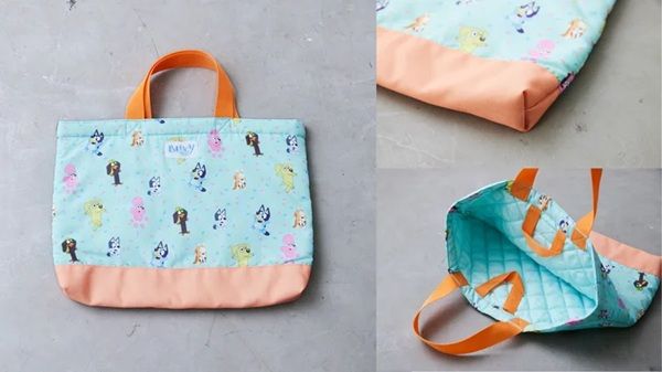 世界的アニメ『ブルーイ』の入園グッズが発売！レッスンバッグやシューズバッグも。