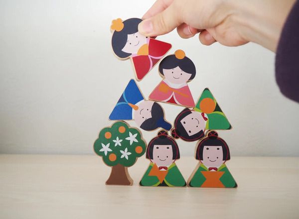 子どもが触ることを想定して作られたひな人形「ひなつみき」発売！収納もラクラク