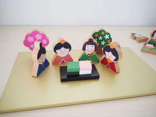 子どもが触ることを想定して作られたひな人形「ひなつみき」発売！収納もラクラク
