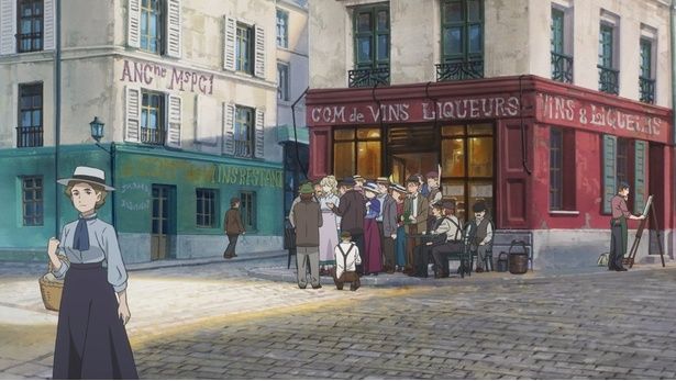 人物を入れた画 [c]「パリに咲くエトワール」製作委員会