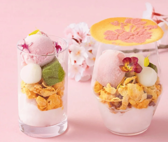 Brand new！ Spring Parfait ～春のパフェ食べ放題2026～/さくらパフェ(提供期間：3/16～5/6)