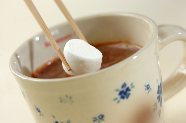 ホットチョコレートの作り方2