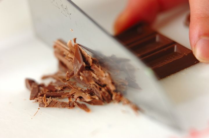 ホットチョコレートの下準備1