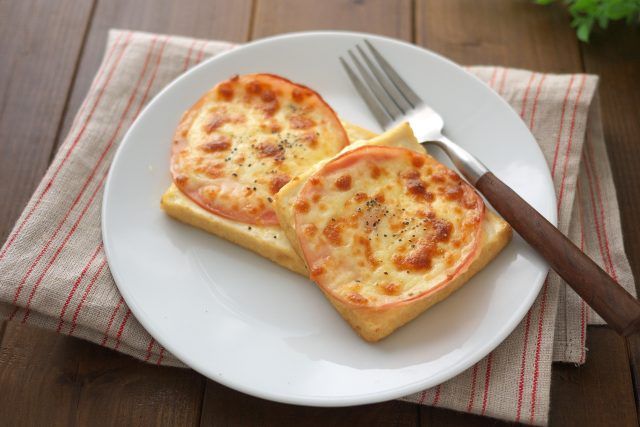 厚揚げトースト