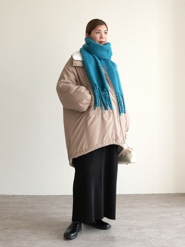 鮮やかなブルーのボリューム感を楽しんで