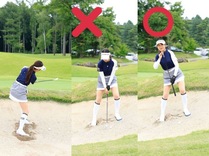 “正しいバンカーのアドレス”はどっち？アゴからの脱出方法を解説！