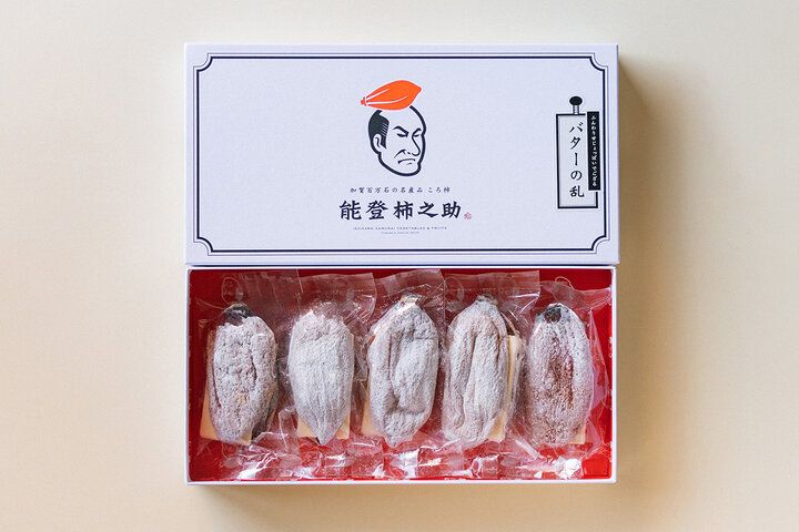 【石川県】果物の目利きが届ける、能登の恵みを味わうひと品「能登柿之助 バターの乱」