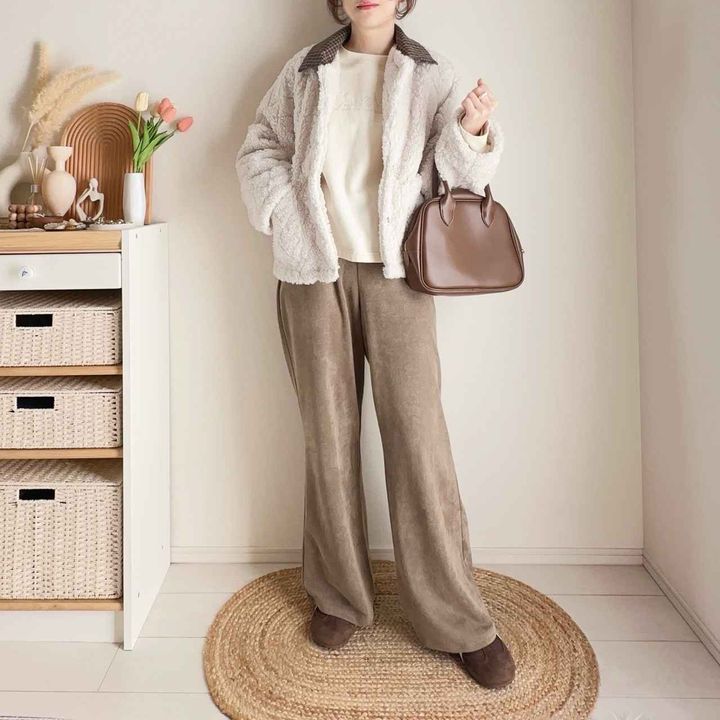 画像: ゆるっとスタイルに季節感をプラス