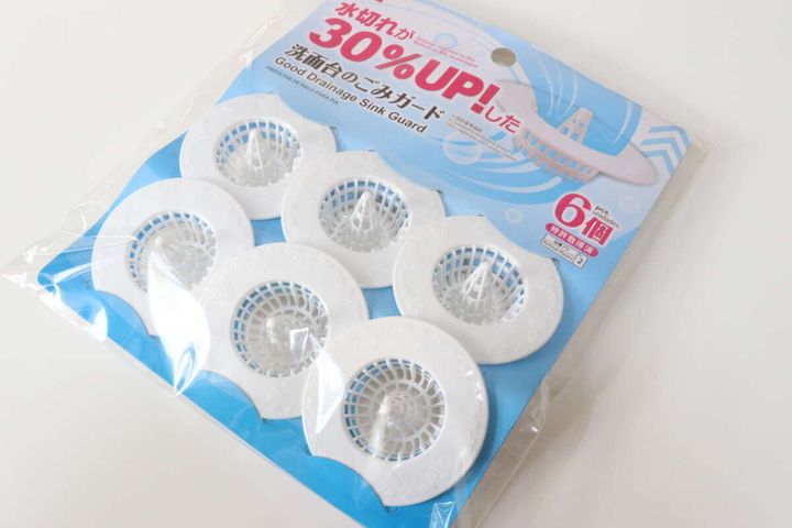 水切れが良い洗面台のごみガード 洗面台グッズ