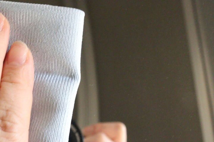 マイクロファイバークロス 窓ガラス・鏡用 使用後