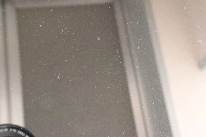 マイクロファイバークロス 窓ガラス・鏡用 使用前