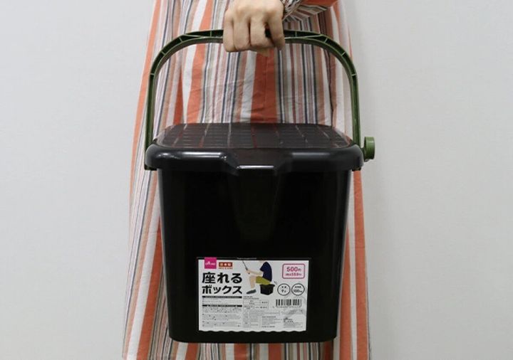 ダイソー 座れるボックス