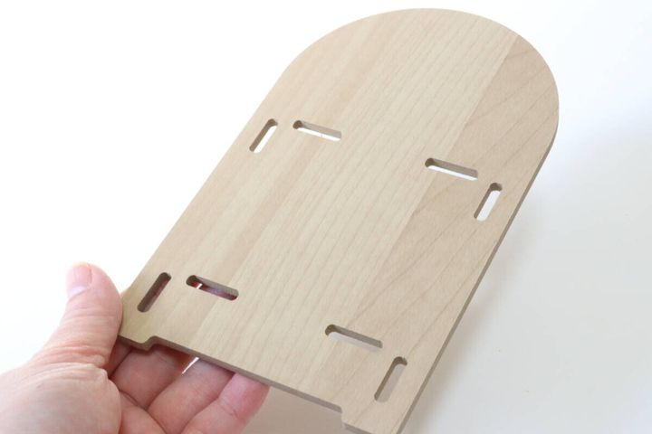 セリアのディスプレイスタンド アーチ型