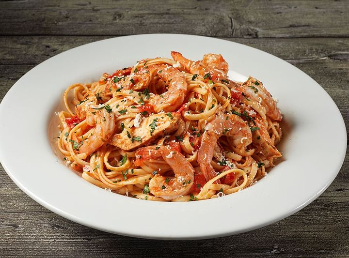 CHICKEN & SHRIMP DIABLO