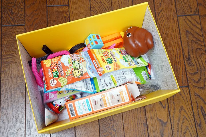 余計な疑問などをもたずに、ただ放り込むのが手早く片付けるコツです。