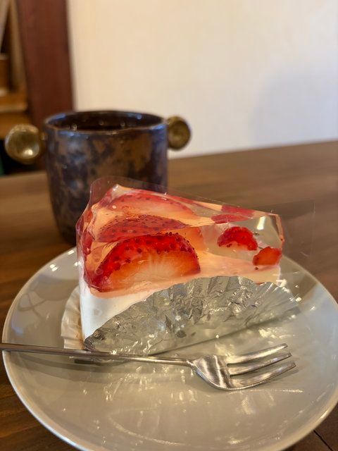 讃岐いちごのレアチーズケーキ