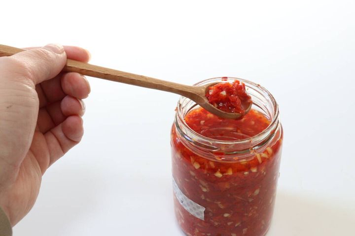 薬味用木製スプーン 使用例