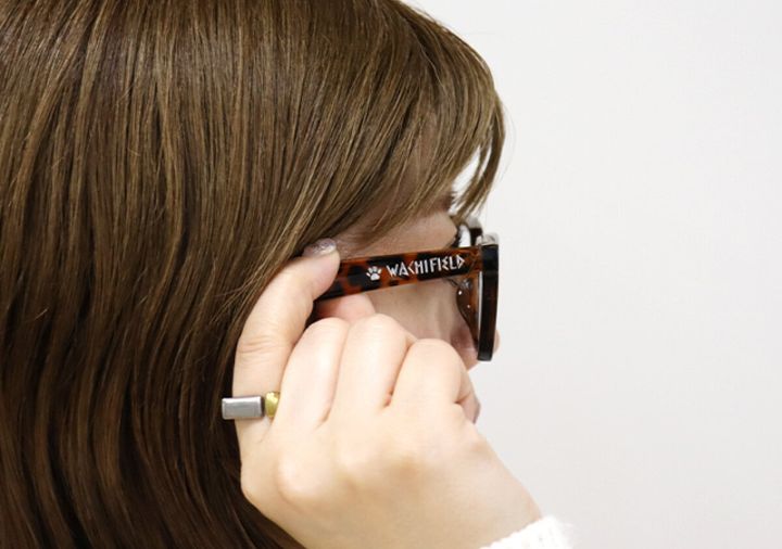 宝島社ムック付録の猫のダヤン 大きく見える！おしゃれなルーペメガネBOOK4