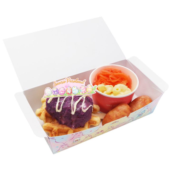 Spring Special♡お食事ワッフルBOX (ミニフランク＆カップサラダ)