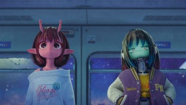 2位は 「ミルサブ」待望の劇場版『銀河特急 ミルキー☆サブウェイ 各駅停車劇場行き』 [c]亀山陽平／タイタン工業