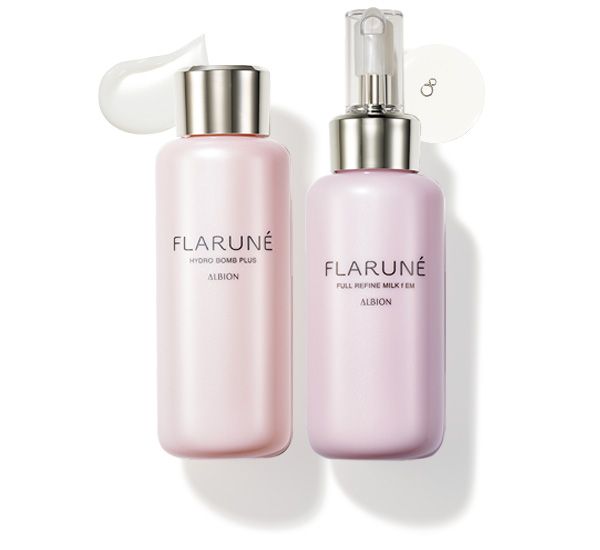 アルビオン フラルネ フルリファイン ミルク f EM／アルビオン フラルネ ハイドロボム プラス