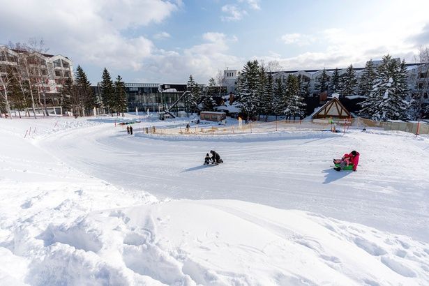 スキーデビュー前の子どもも安心して遊べるサムライキッズパーク