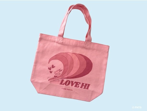 バレンタイン限定「LOVE HI」トートバッグ