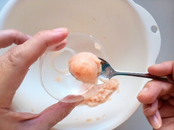 これは発明。〈0円つくね製造機〉で団子がにゅるんと完成♡もう手で丸めなくてOKです！