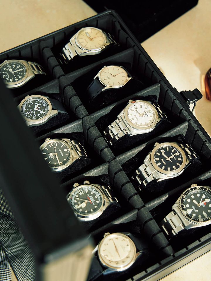 〈セイコー〉の「アルピニスト」、〈セイコー〉の「SBTH007」