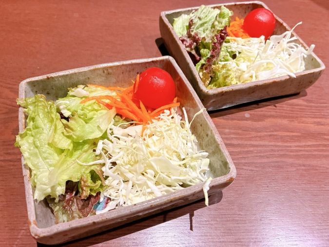 てんしん堂 サラダ