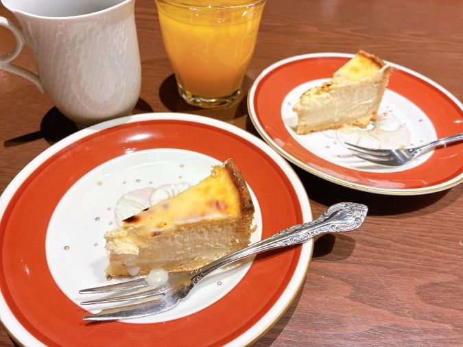 てんしん堂 自家製チーズケーキ